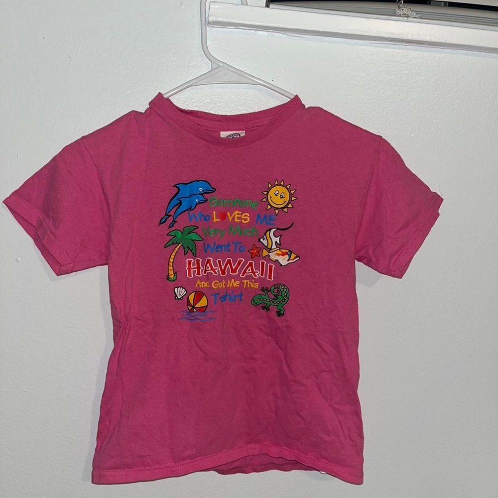 Tourist Hawaii Baby Tee 🏝️🌸🌊